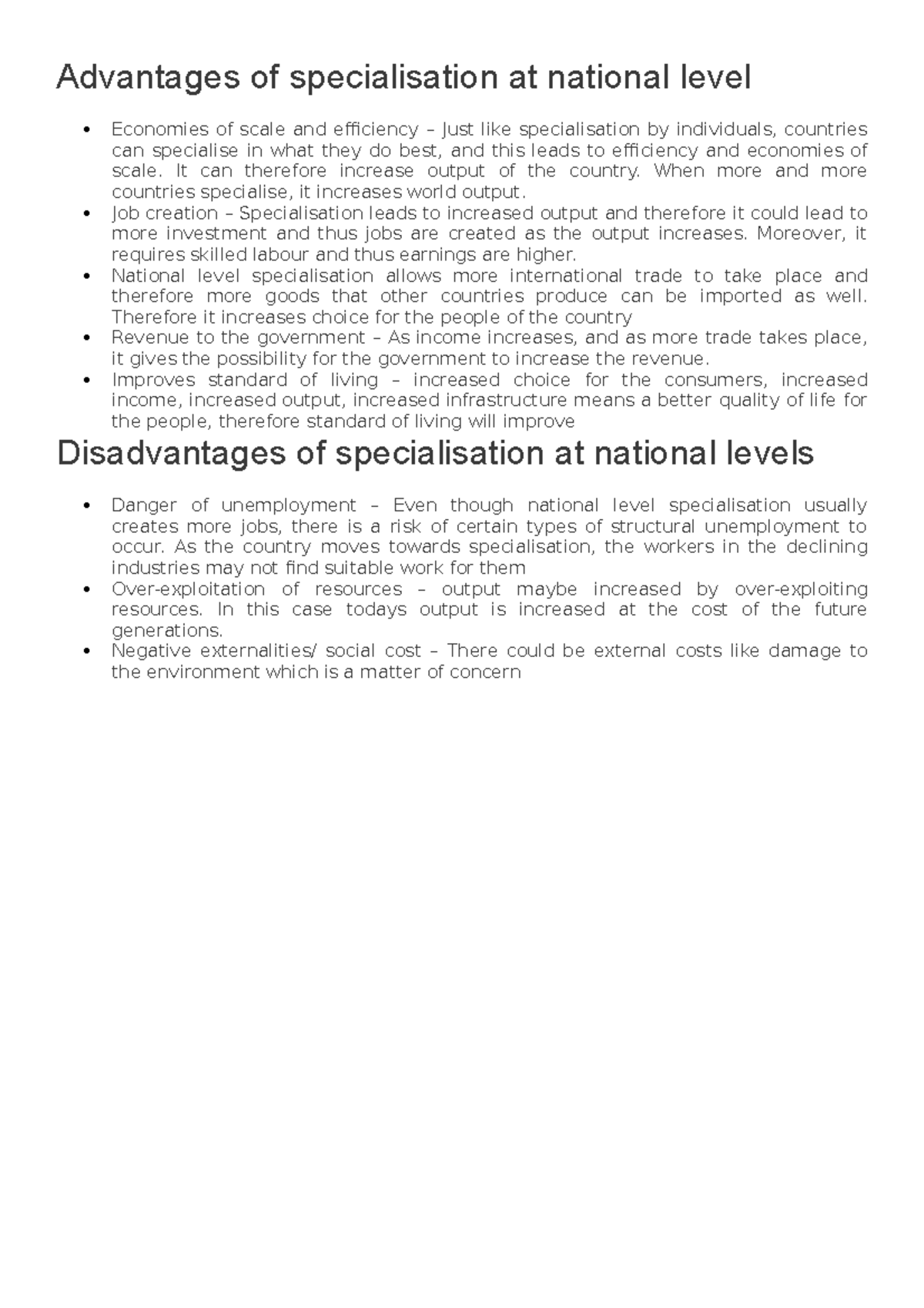 advantages-of-specialisation-at-national-level-it-can-therefore