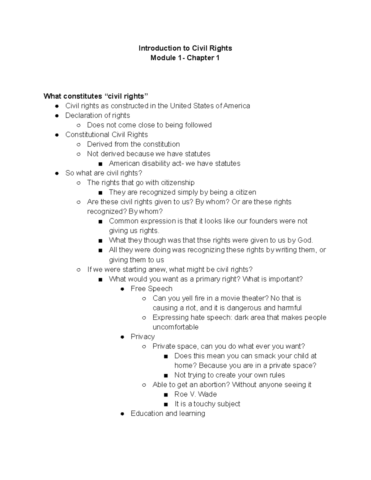 introduction-to-civil-rights-introduction-to-civil-rights-module-1