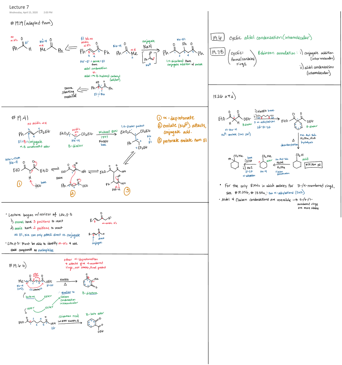 Lecture 7 - CHEM 008C - Lecture Wednesday, April 15, 2020 2:03 PM - Studocu