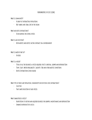 Chapter 5 Photosynthesis - CHAPTER 5 Photosynthesis EXAM Review Gives ...
