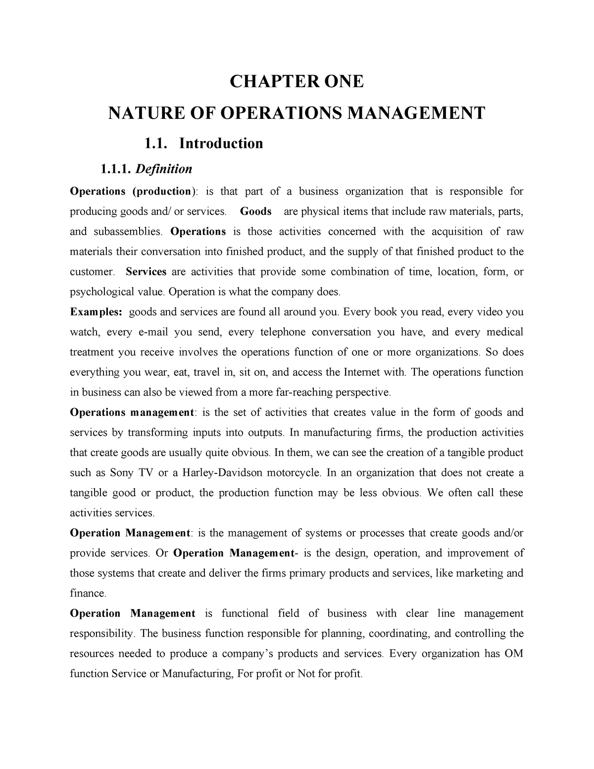 operation-management-chapter-one-nature-of-operations-management-1