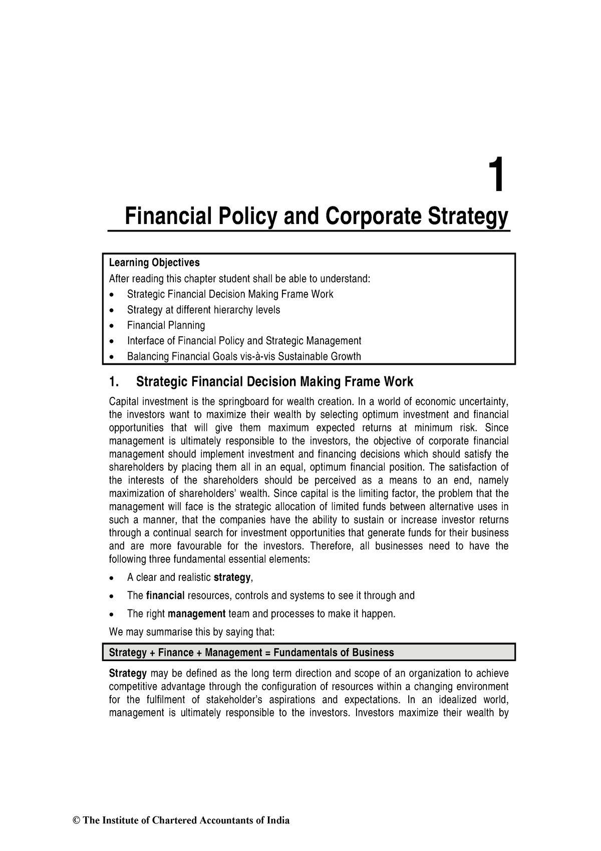 financial-policy-and-corporate-structure-1-financial-policy-and