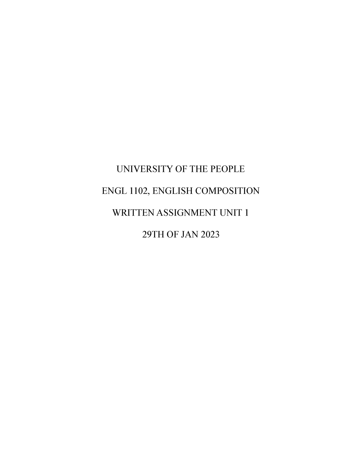 engl 1102 written assignment unit 7