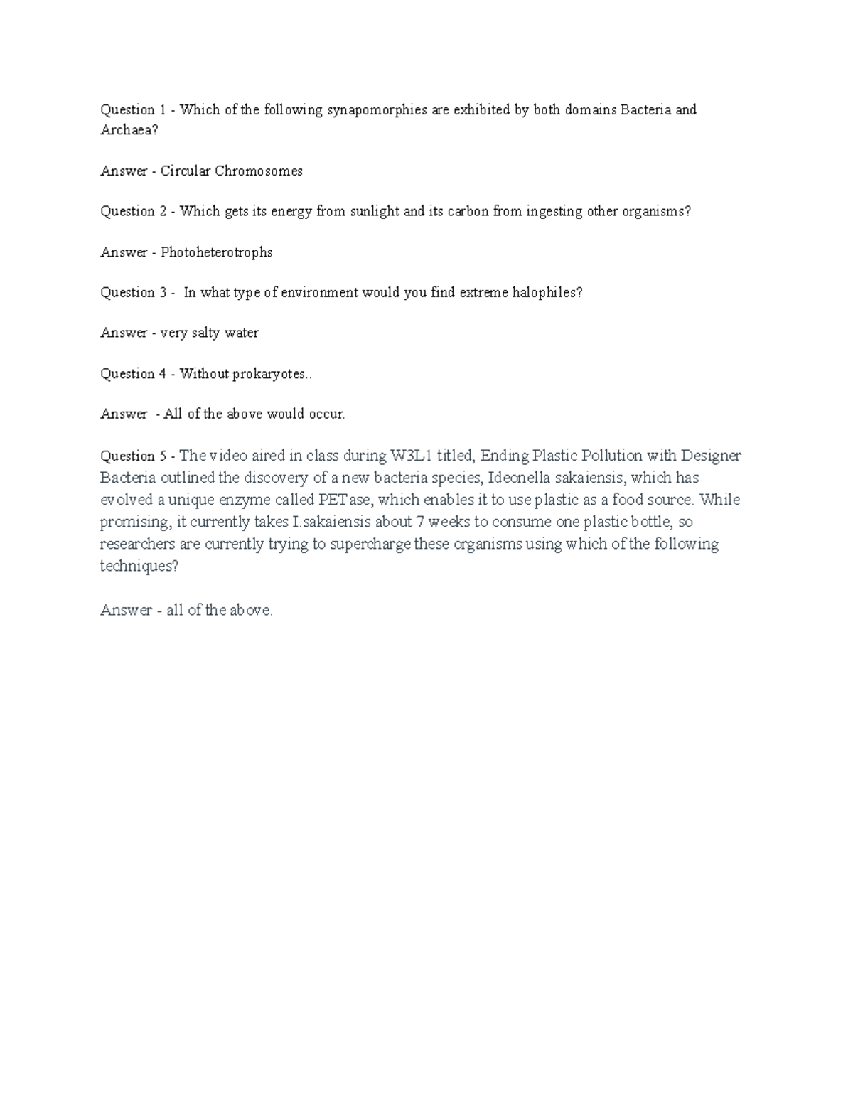 Bio Quiz 2 - Prokaryotes -2 - Deprecated API usage: The SVG back-end is ...