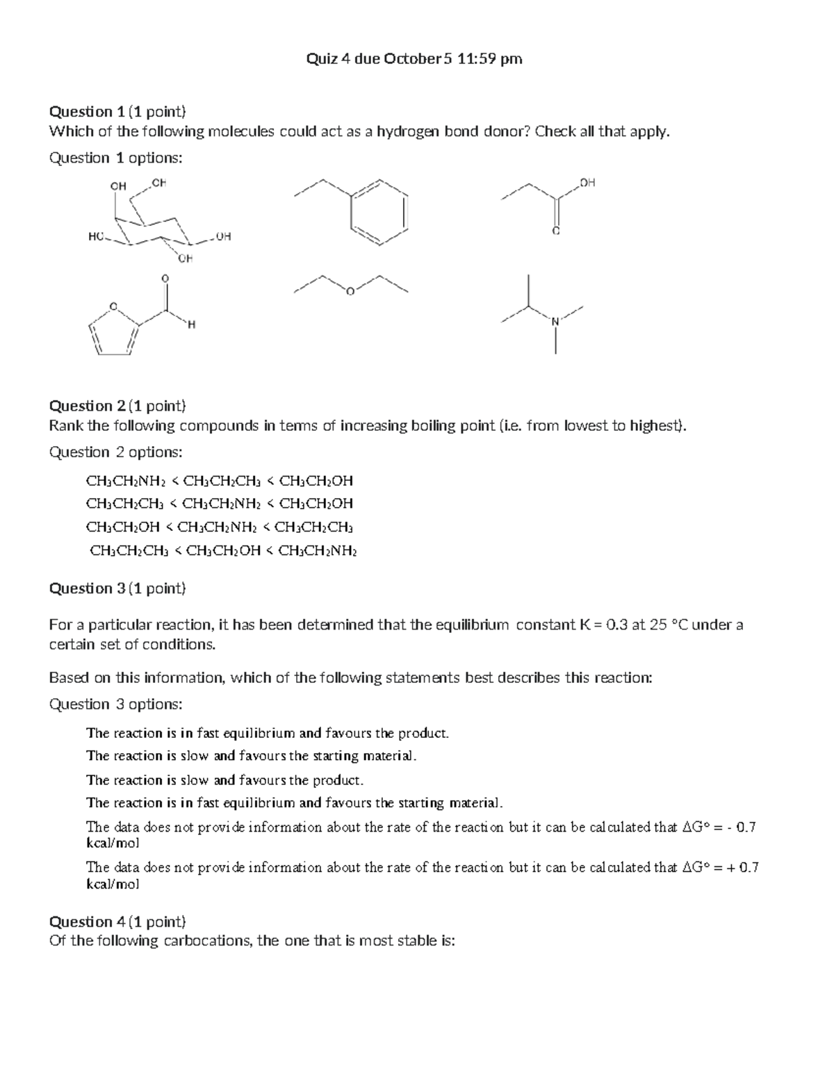 Quiz 4 for 2023 - Quiz 4 due October 5 11:59 pm Question 1 (1 point ...