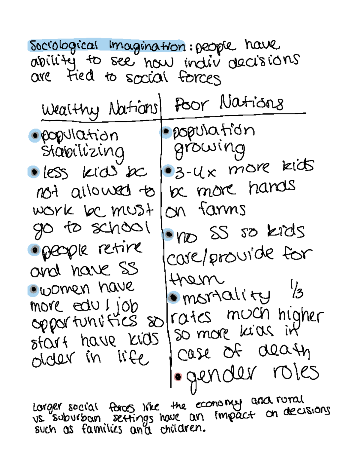 Lecture 6 - Using the Sociological Imagination - ociological ...