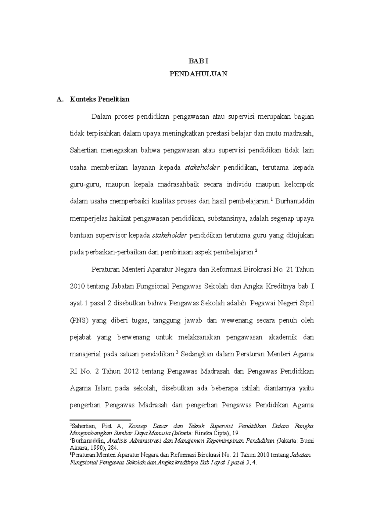 BAB I - Tugas - BAB I PENDAHULUAN A. Konteks Penelitian Dalam Proses ...