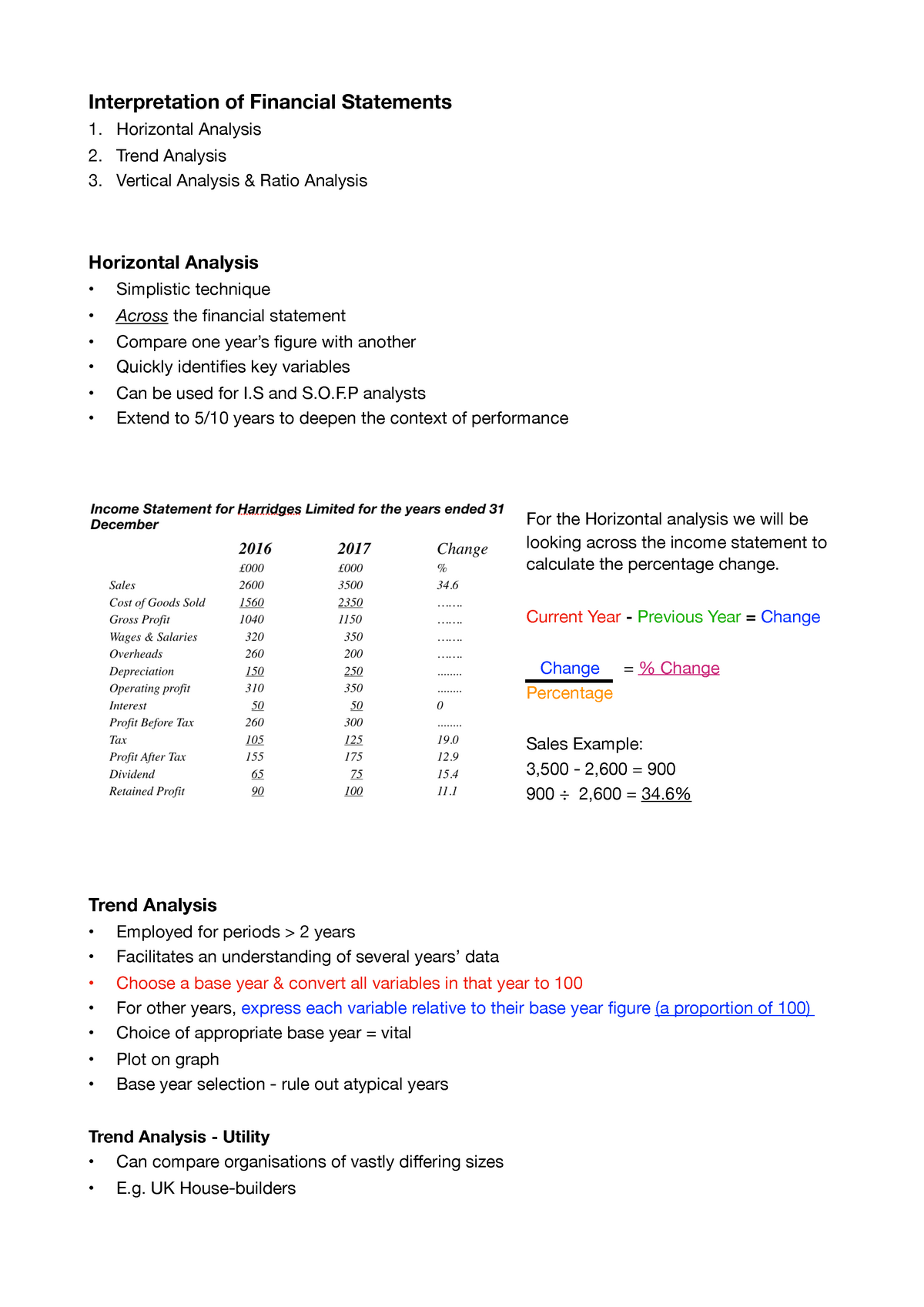 (21, 22 & 23) Interpretation Of Financial Statements - Interpretation ...