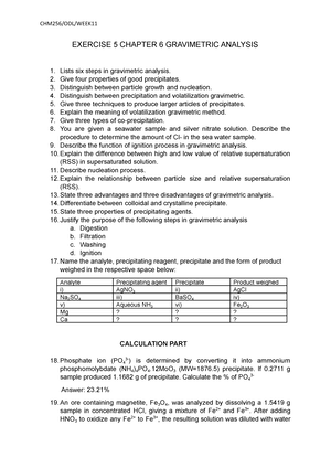 Tutorial Chapter 1 - TUTO - CHM TUTORIAL 1: INTRODUCTION: ANALYTICAL ...