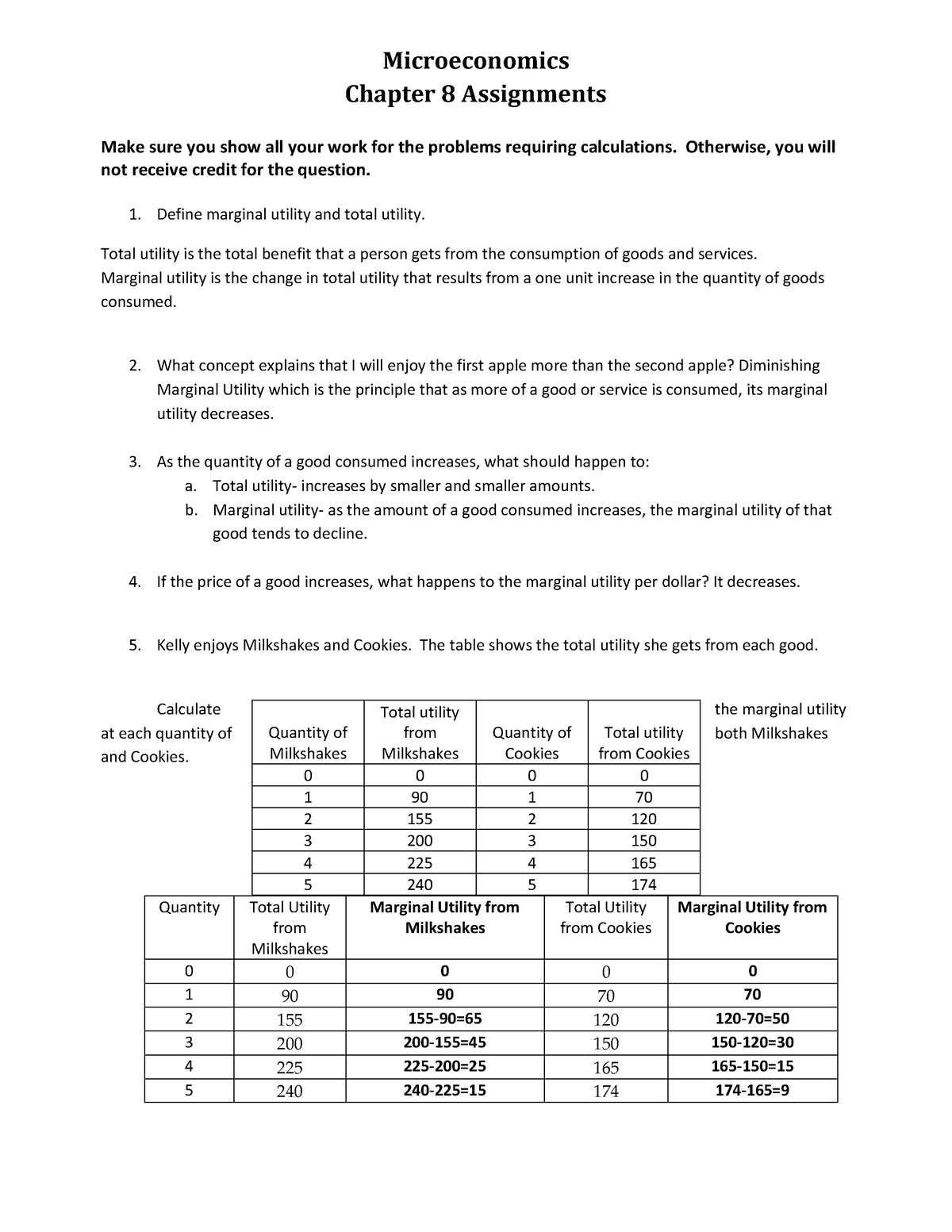 microeconomics chapter 11 homework