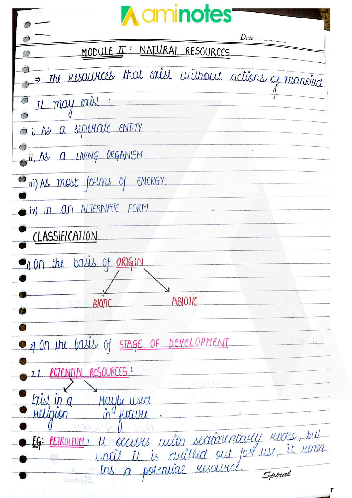 ENVIRONMENTAL STUDIES NOTES - Environmental Studies - Studocu