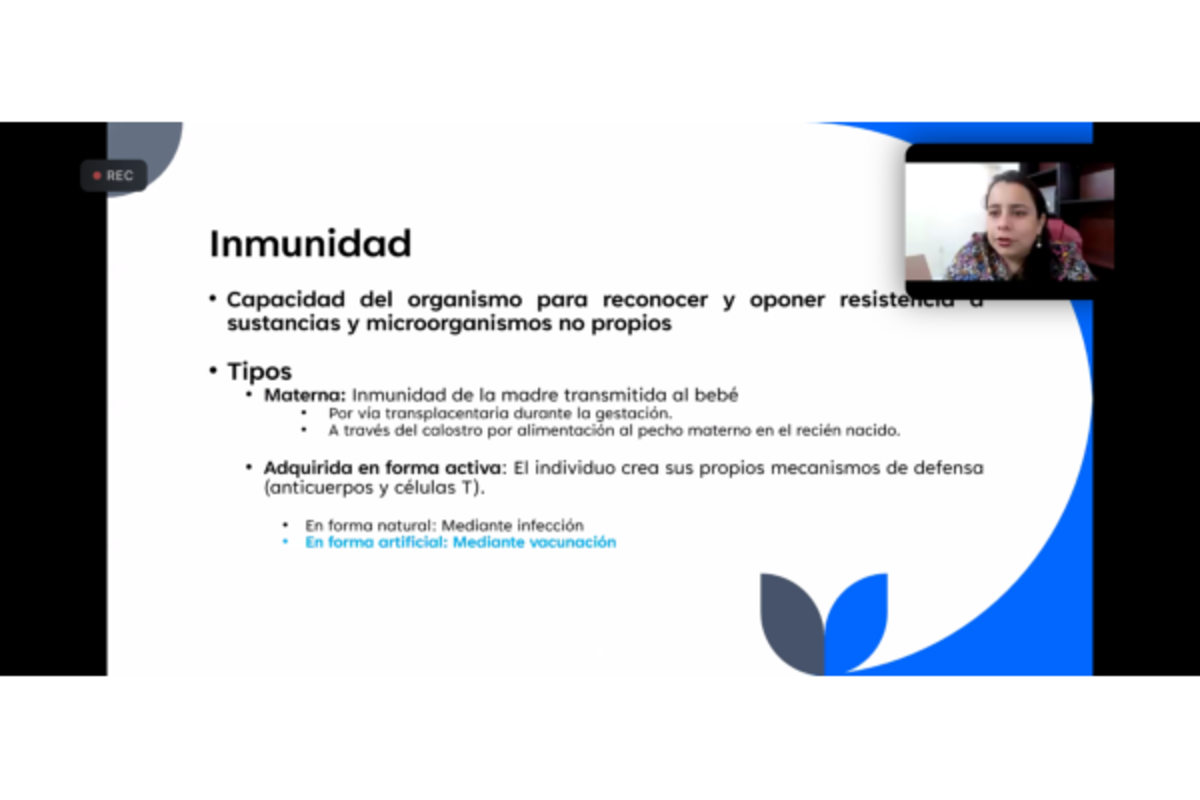 5 Vacunas - REC Inmunidad Capacidad del organismo para reconocer y ...