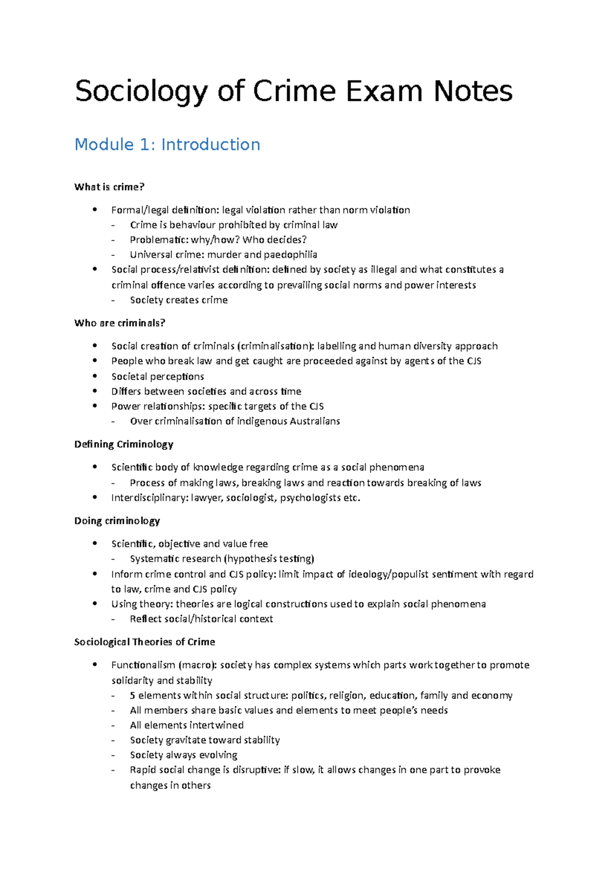 sociological research questions about crime