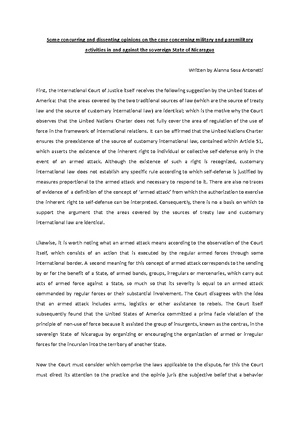 CASE Brief United States Diplomatic AND Consular Staff IN Tehran - CASE ...