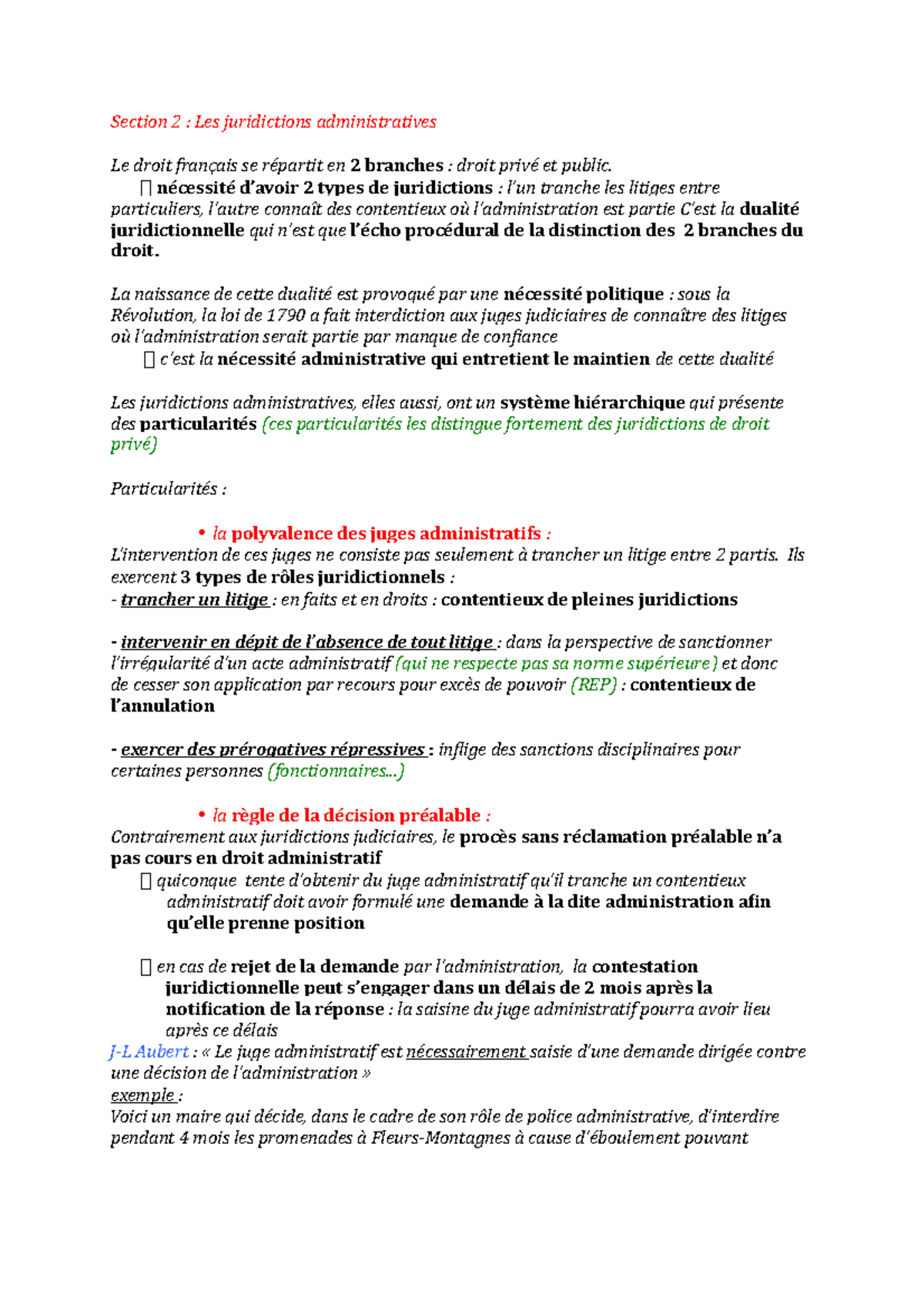Cours 7 - Institution judiciaire - Université Paris-Est Créteil Val de ...