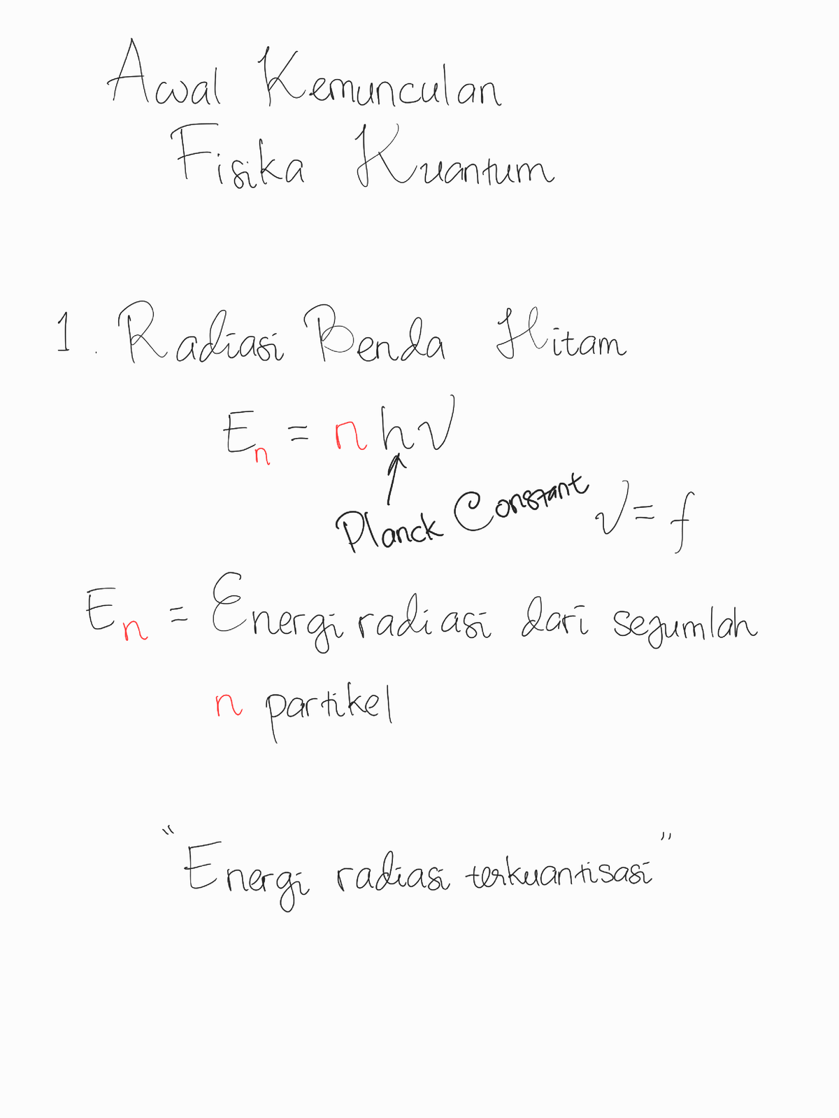 (1.1) Fisika Kuantum - Fisika Dasar - Studocu