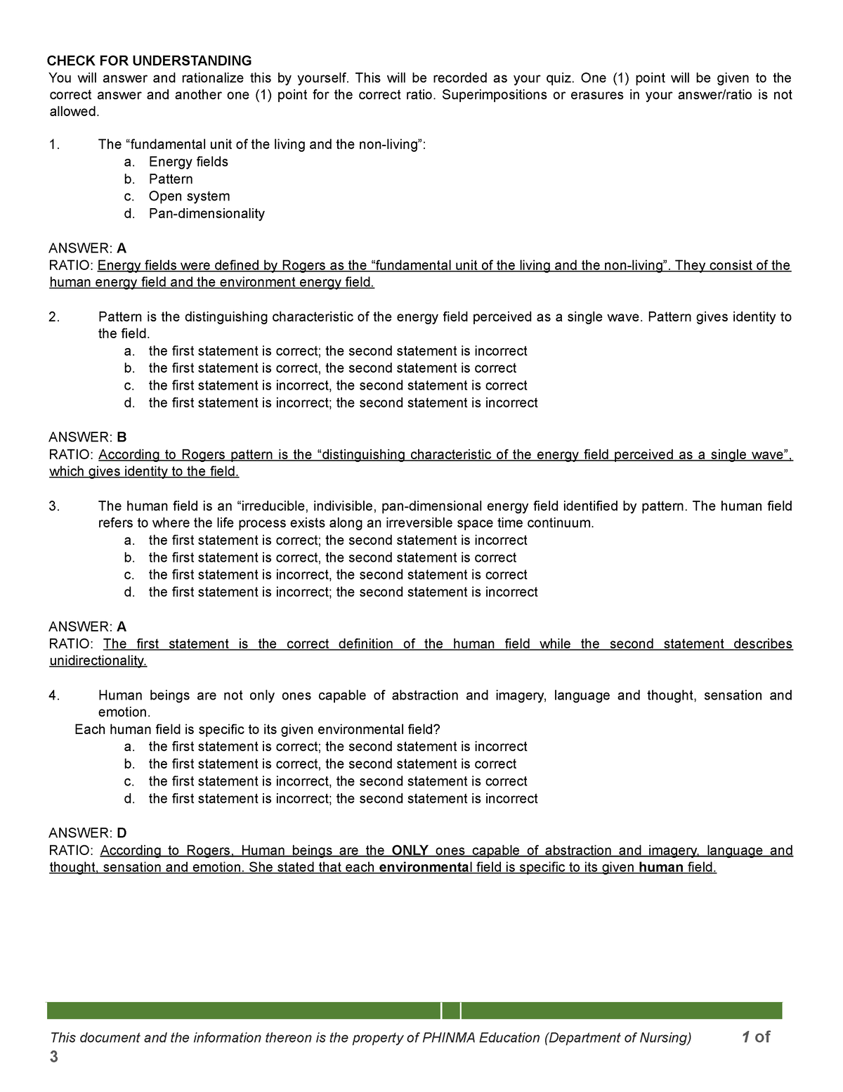 SAS 05 - TFN - ... - CHECK FOR UNDERSTANDING You Will Answer And ...