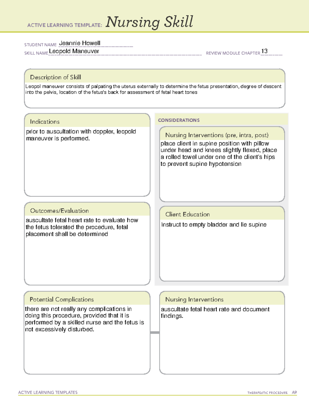 Active Learning Template Leopold - ACTIVE LEARNING TEMPLATES ...