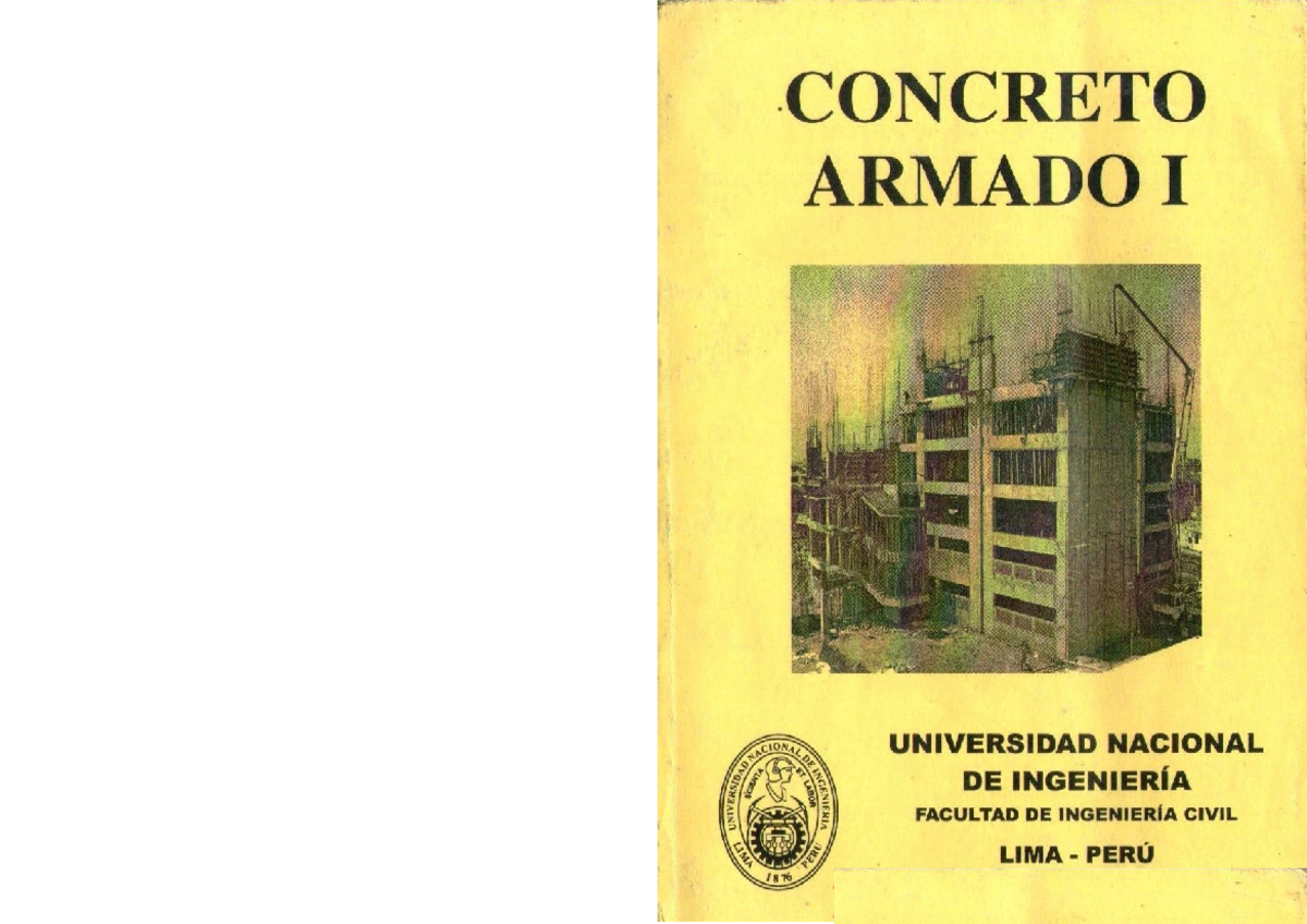 Concreto Armado - Parte I - FIC UNI - Concreto Reforzado - Studocu