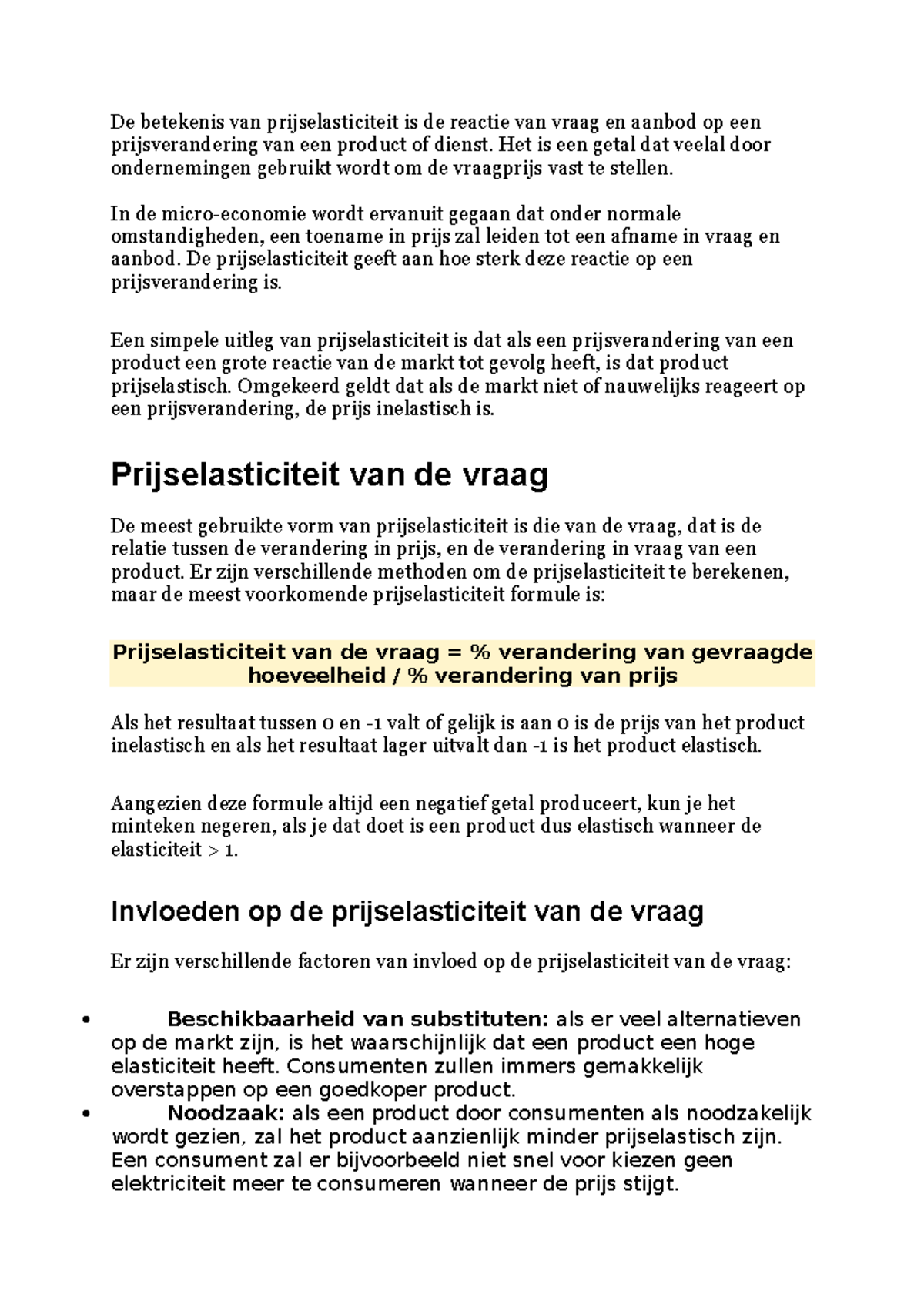 Prijselasticiteit uitleg De betekenis van prijselasticiteit is de reactie van vraag en aanbod Prijselasticiteit uitleg De betekenis van prijselasticiteit is de reactie van vraag en aanbod