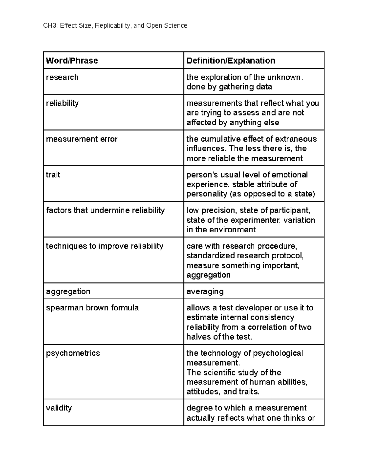 personality-assessment-key-word-phrase-definition-explanation