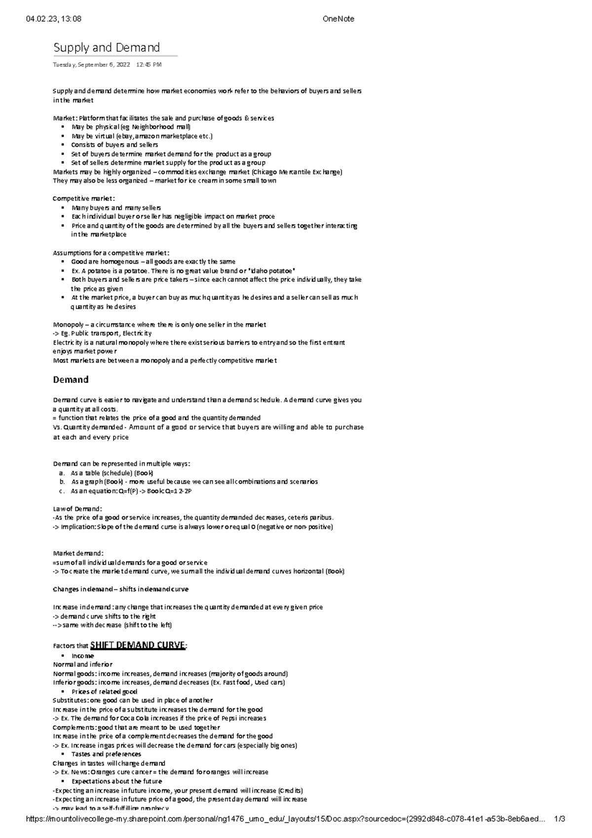 ECO 202 Chapter 4 - 04.02, 13:08 OneNote - Studocu