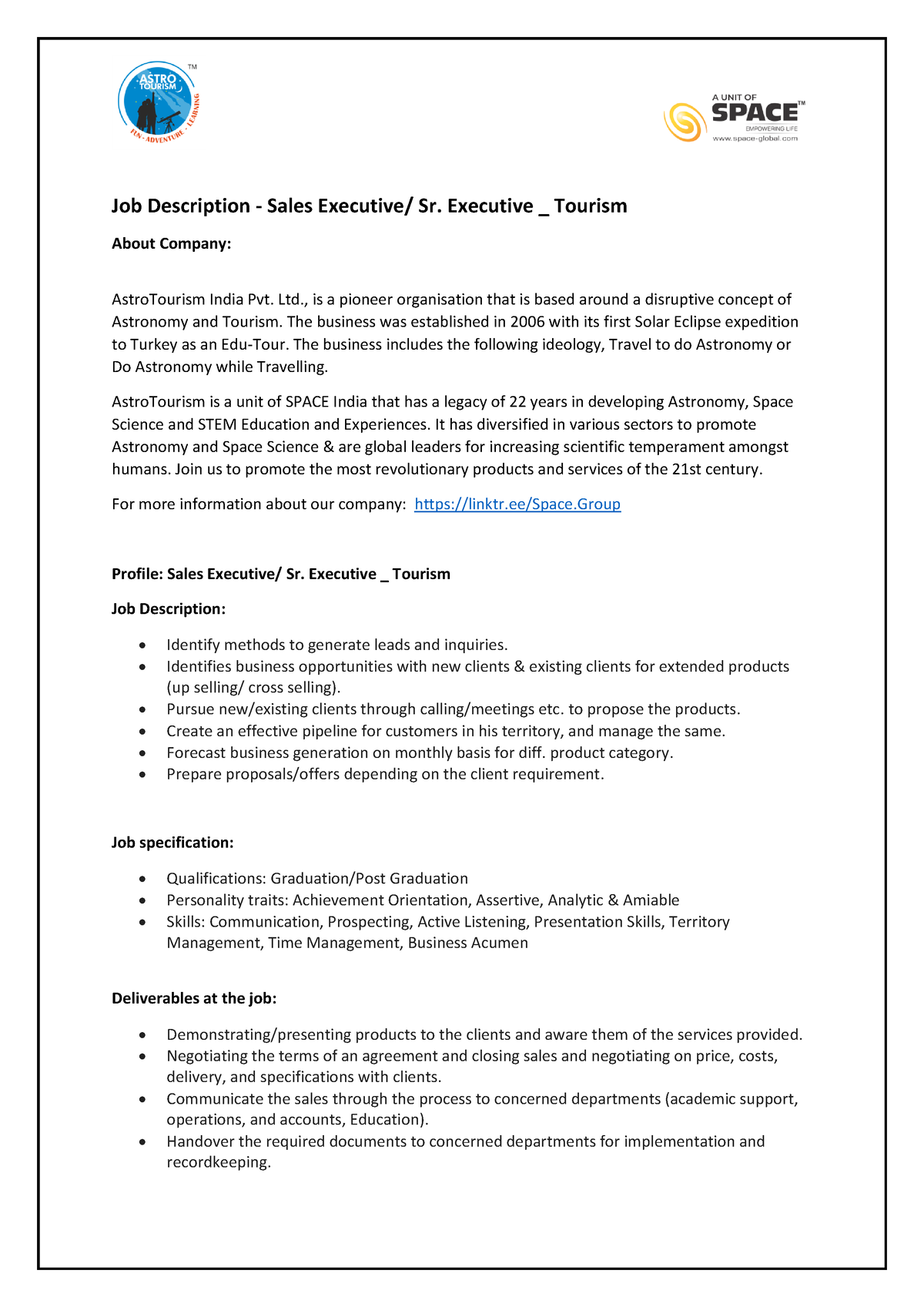 job-description-of-sales-executive-sr-executive-tourism-job