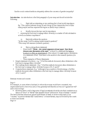 POLS 250- Week 8 - Lecture notes from week 8 - POLS 250- Week 8 The ...