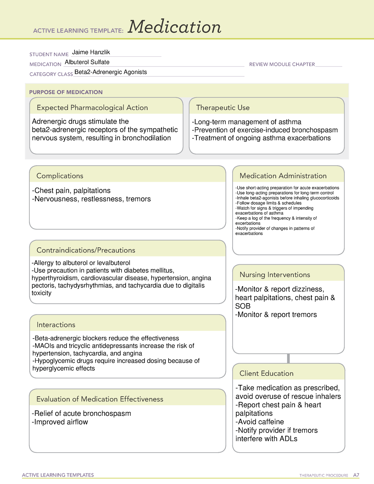 ati-medication-template-albuterol-active-learning-templates-therapeutic-procedure-a-medication