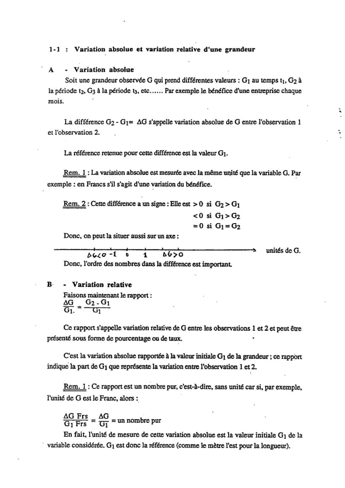 Cours 1 Mathématiques Td L1 Aes - Mathématiques - Studocu