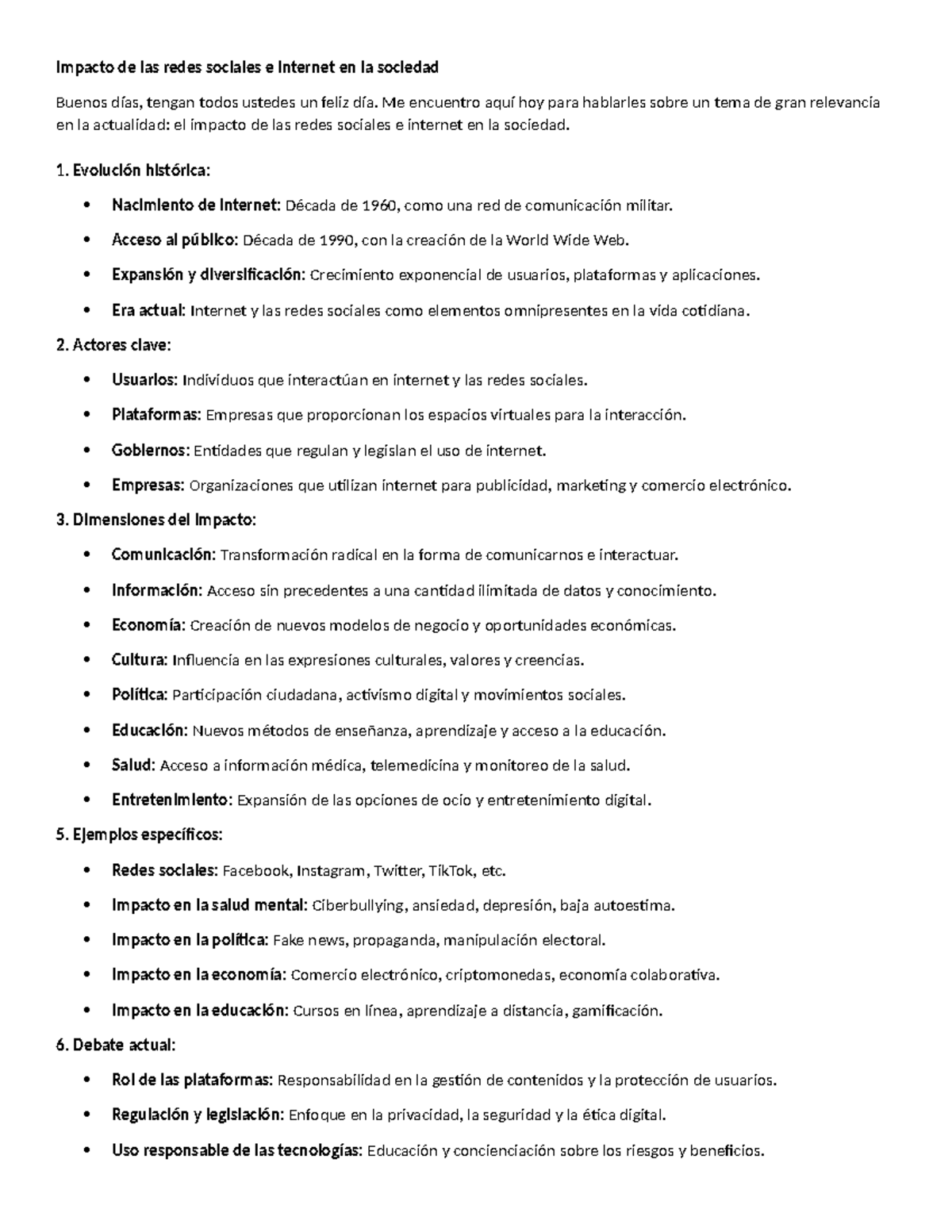 Impacto de las redes sociales e internet en la sociedad - Me encuentro ...