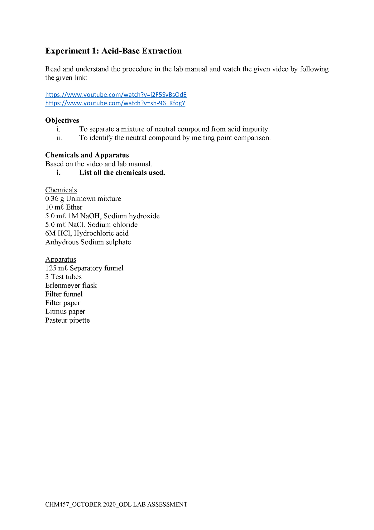 discussion for acid base titration experiment