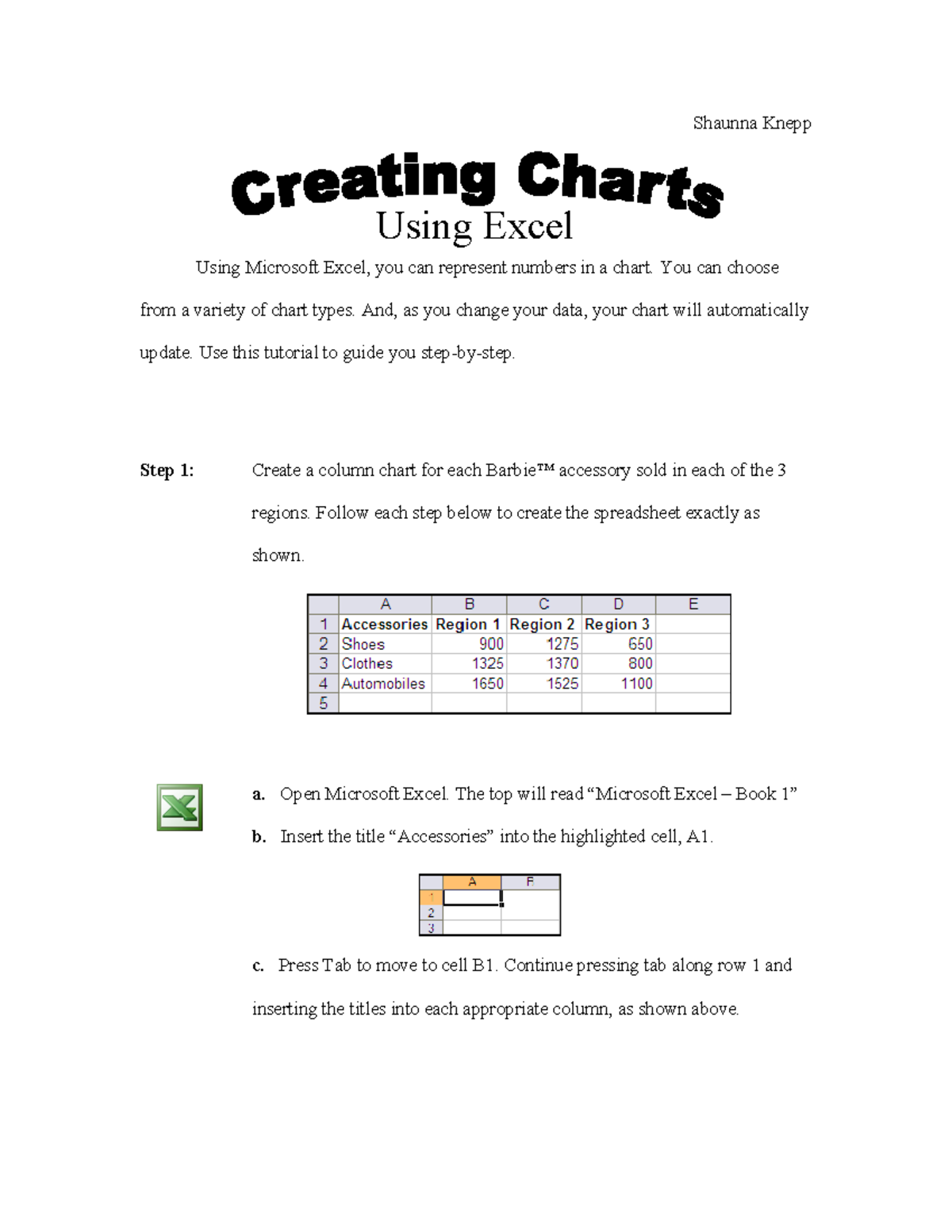 5 Knepp Excel - Information about application of computer - Computer ...