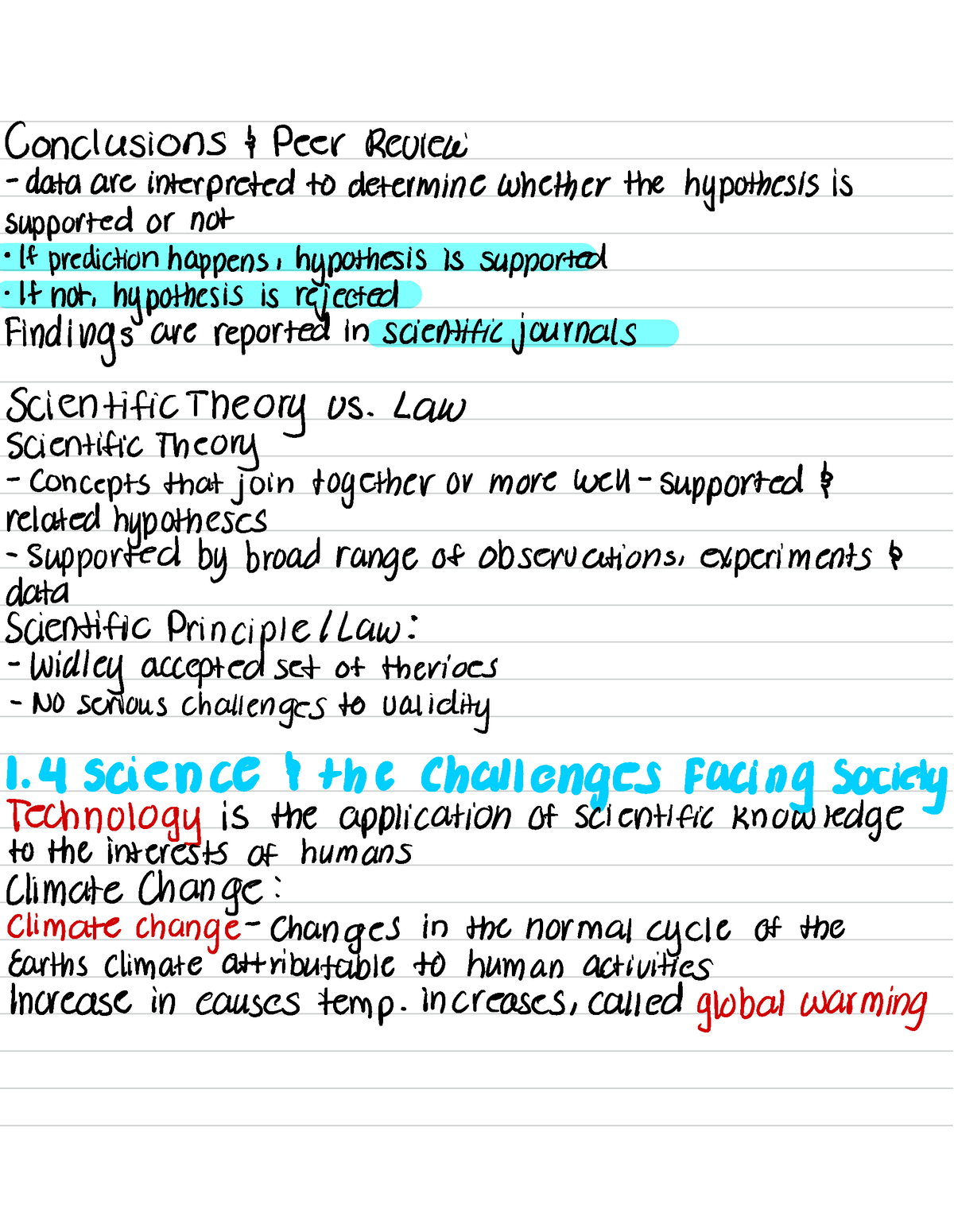 Biology Science Facing Society Conclusions { Peer Review dataare