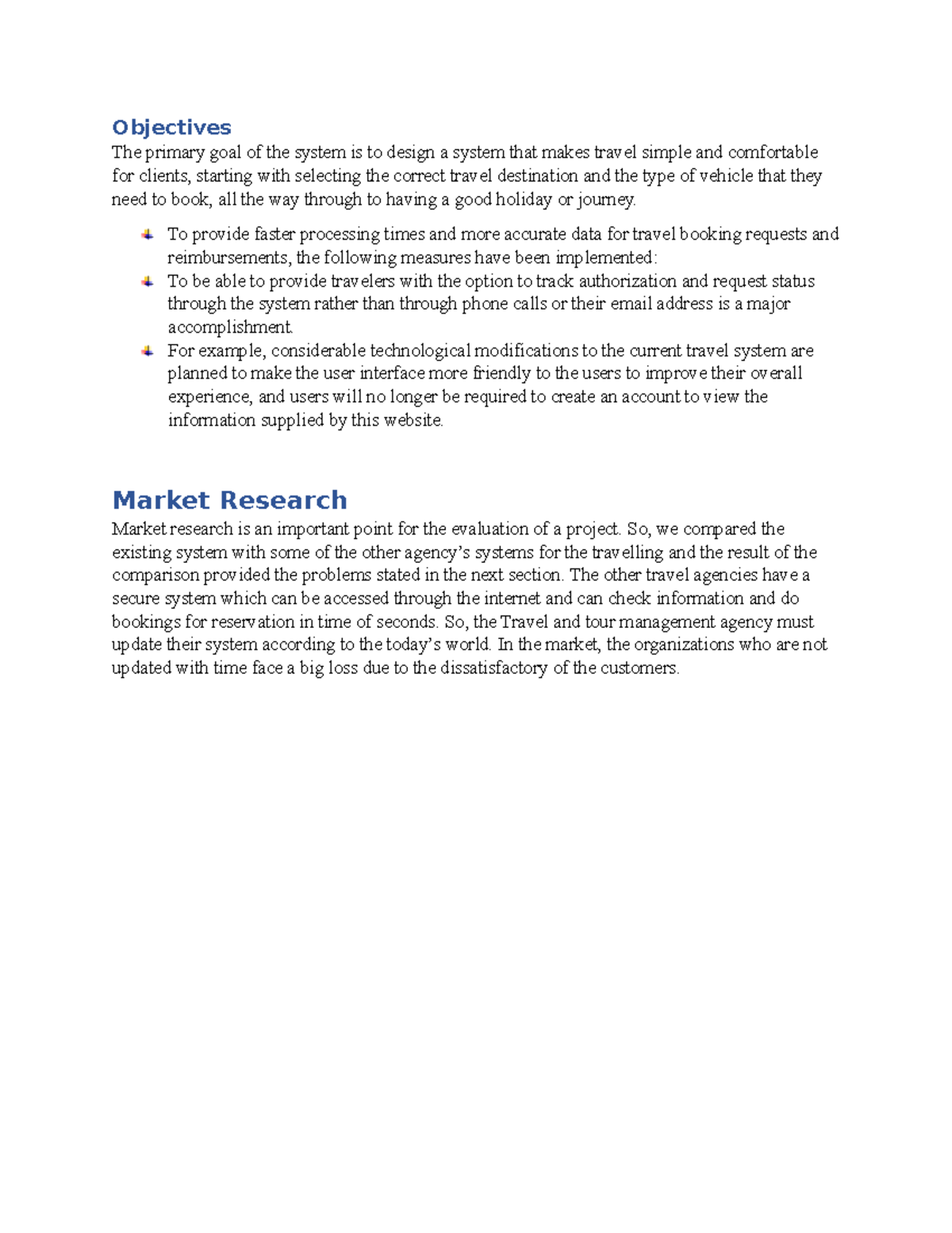 3 - lecture notes - Objectives The primary goal of the system is to ...