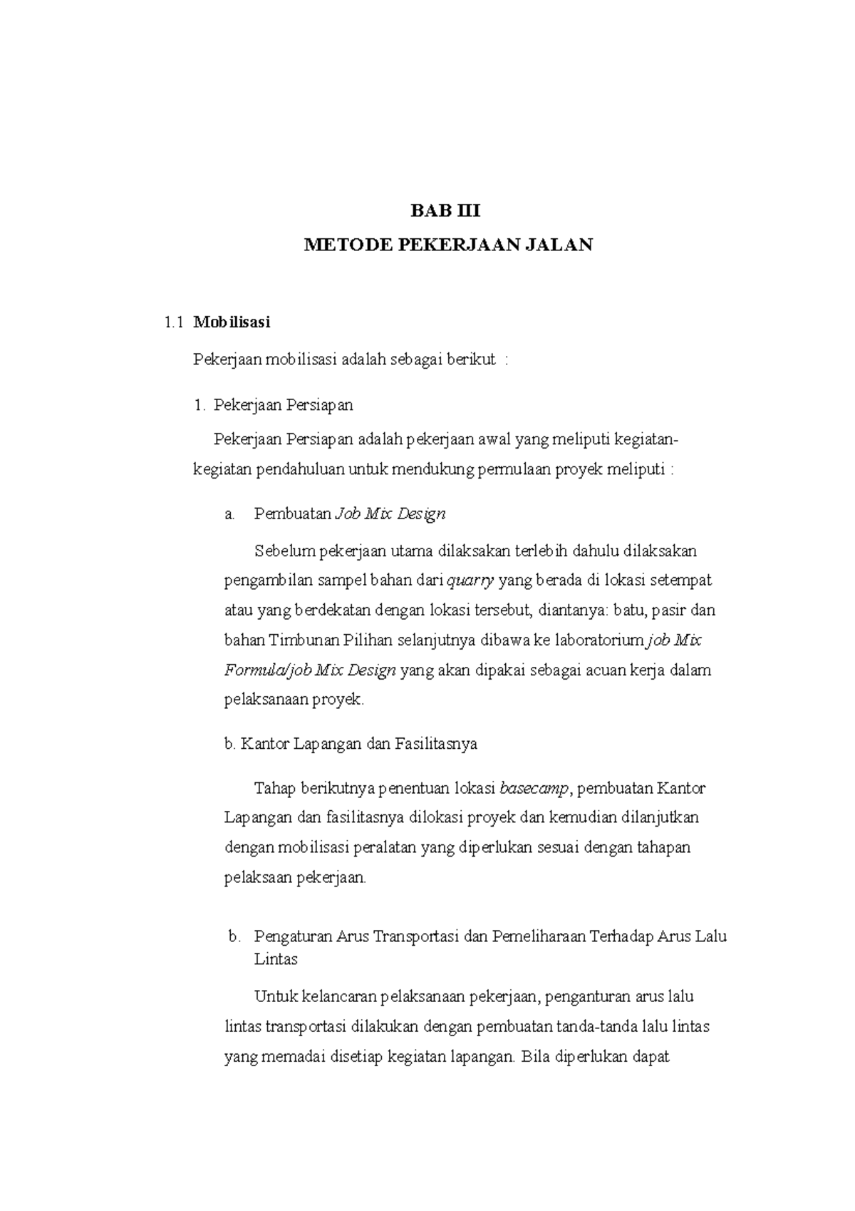 BAB III MK - Tugas Kelompok Diskusi Paper Bab 3 Manajemen Konstruksi ...