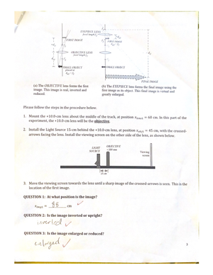 Reflexion and Refraction - PHY 112 - Studocu