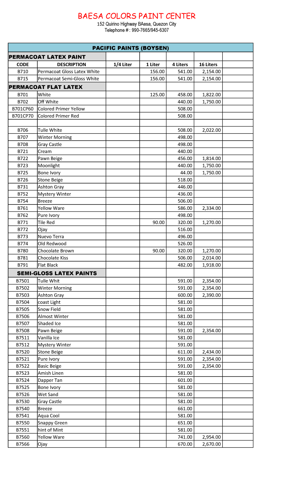 Boysenpricelist compress 1 52 Quirino Highway BAesa, Quezon City