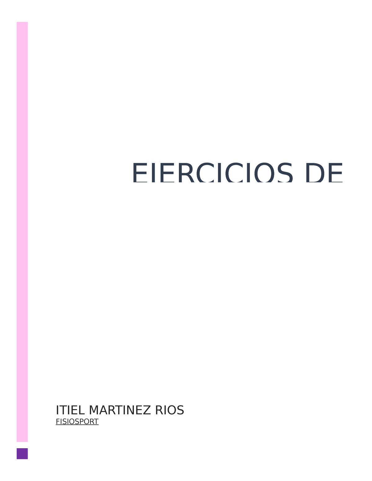 Ejercicios DE Williams Y Klapp - EJERCICIOS DE ITIEL MARTINEZ ...