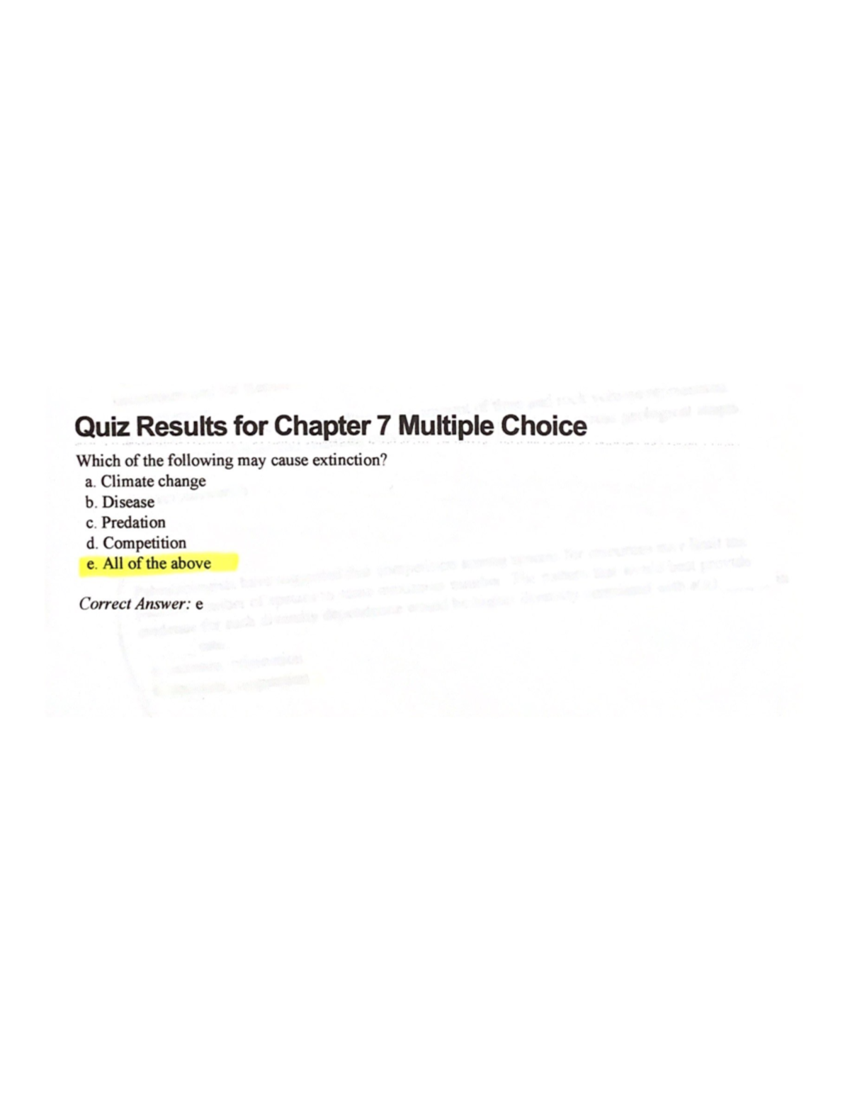 Practice Quiz Chapter 6 - Quiz Results For Chapter 7 Multiple Choice ...