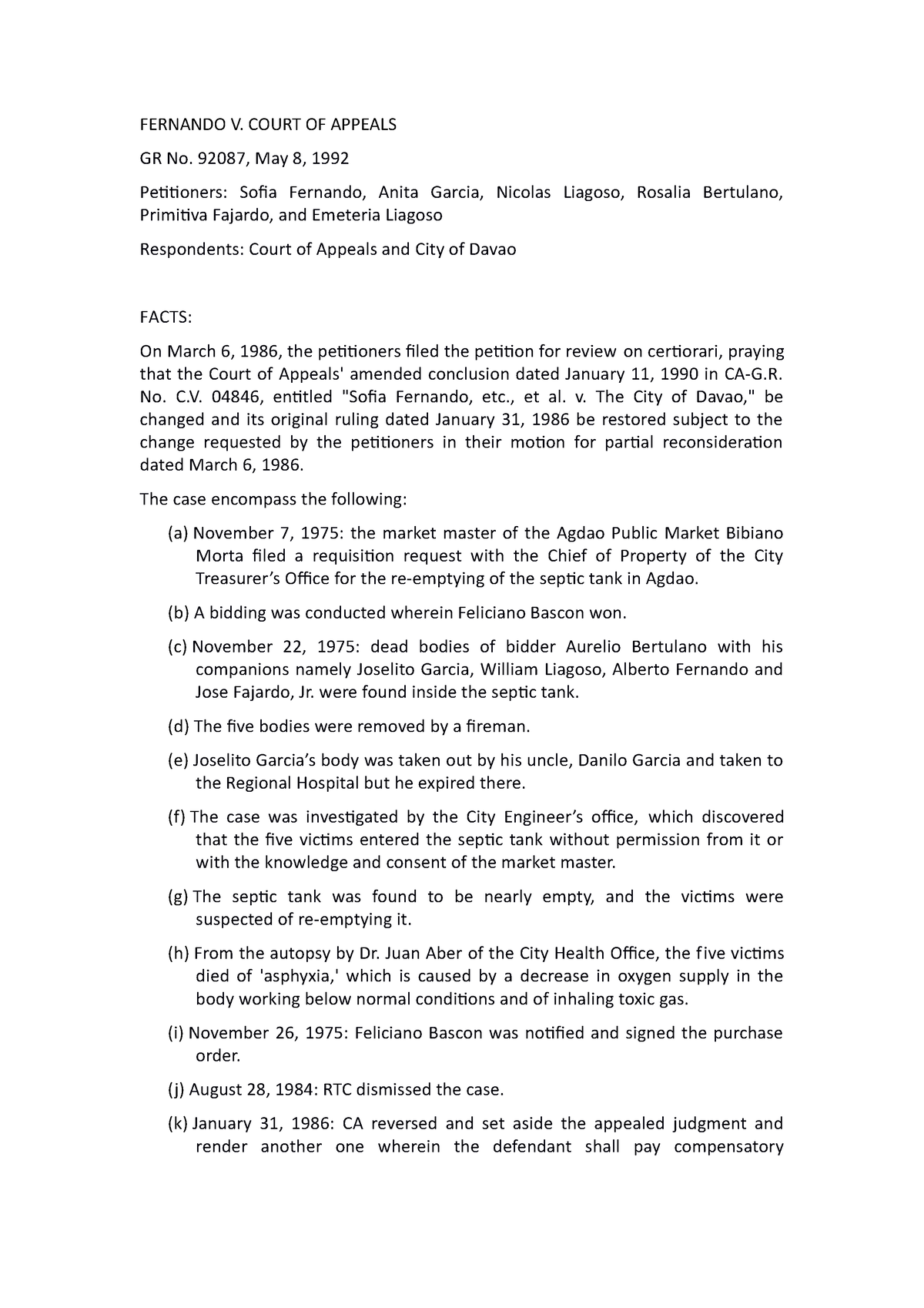 economic law case study digest summary