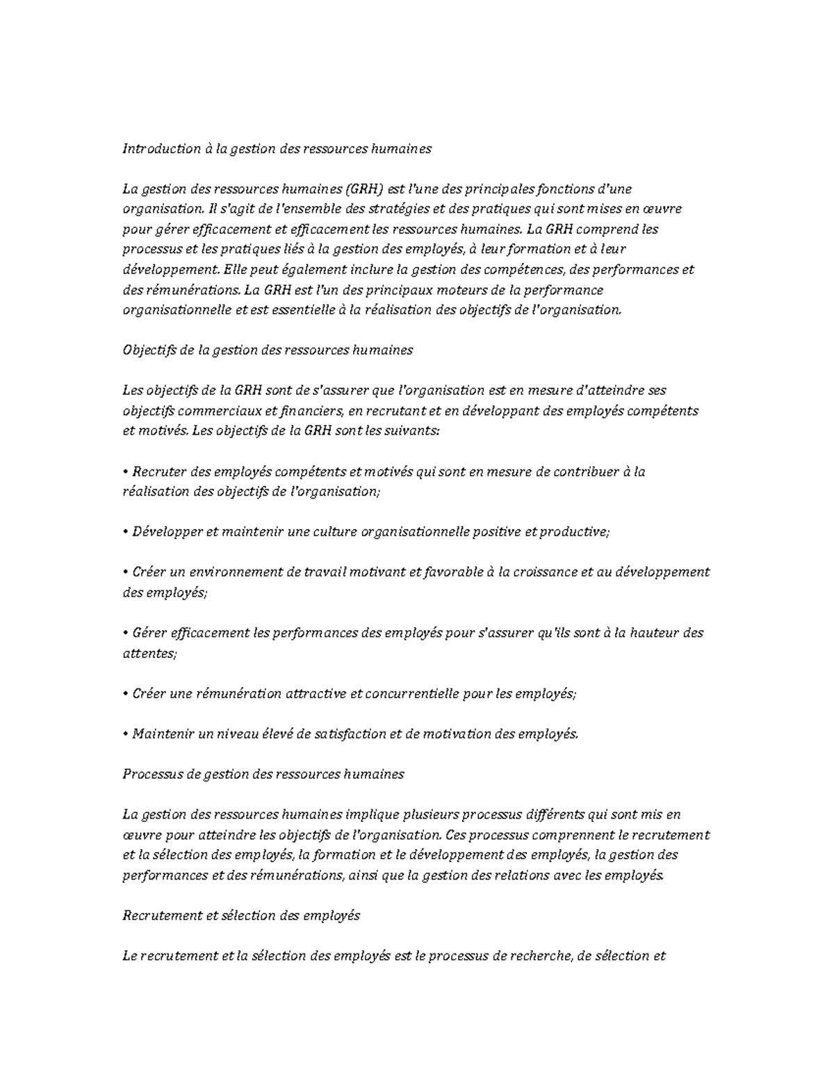 human-resource-management-note-study-introduction-la-gestion-des