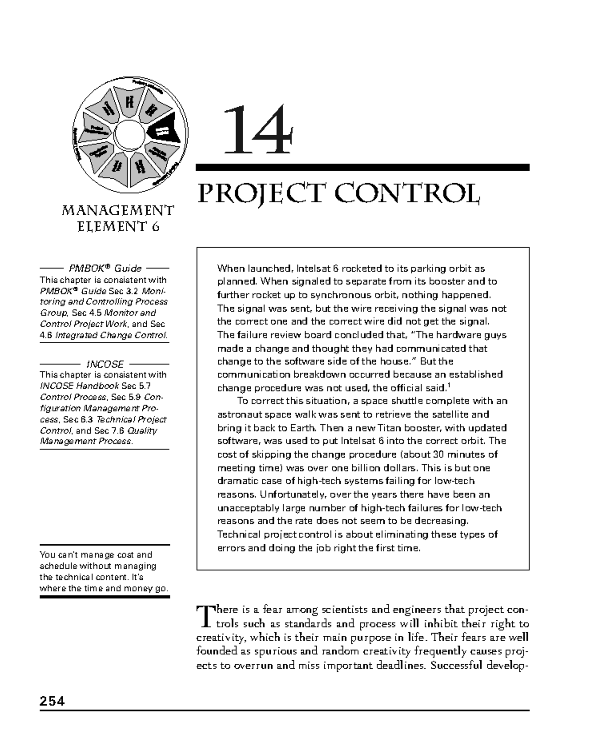Chapter 14 - Project Control - P ro j ec er s hi p P Vis roje ibil ct ...