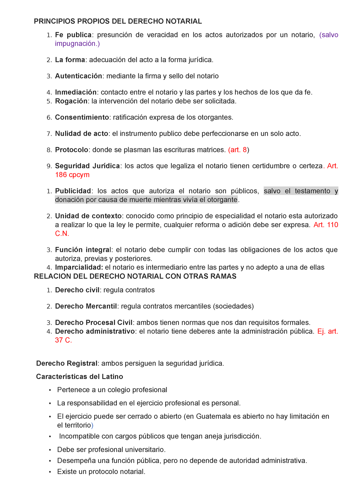 Principios Propios Del Derecho Notarial Principios Propios Del Derecho Notarial Fe Publica 8260