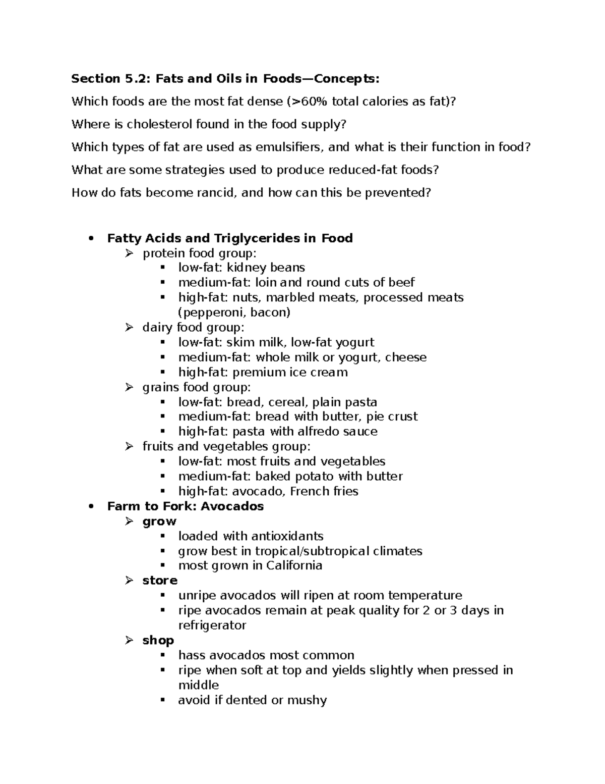 NTS Ch 5 Section 2 - Lecture notes from Intro to Nutrition and Foods ...