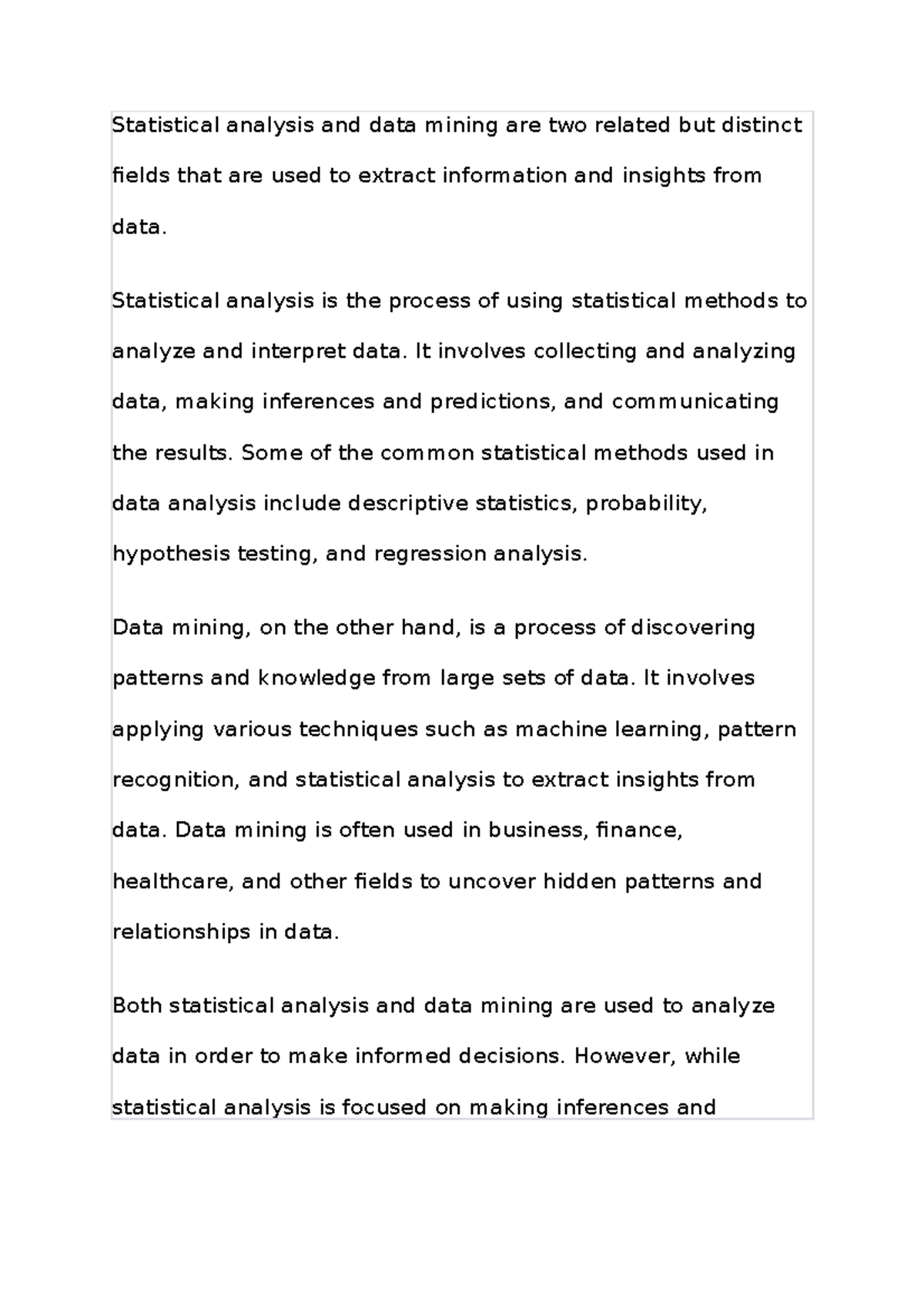 statistical-analysis-and-data-mining-statistical-analysis-is-the