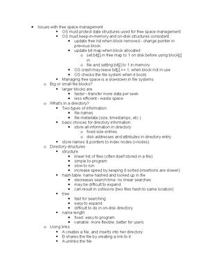 File systems in modern os