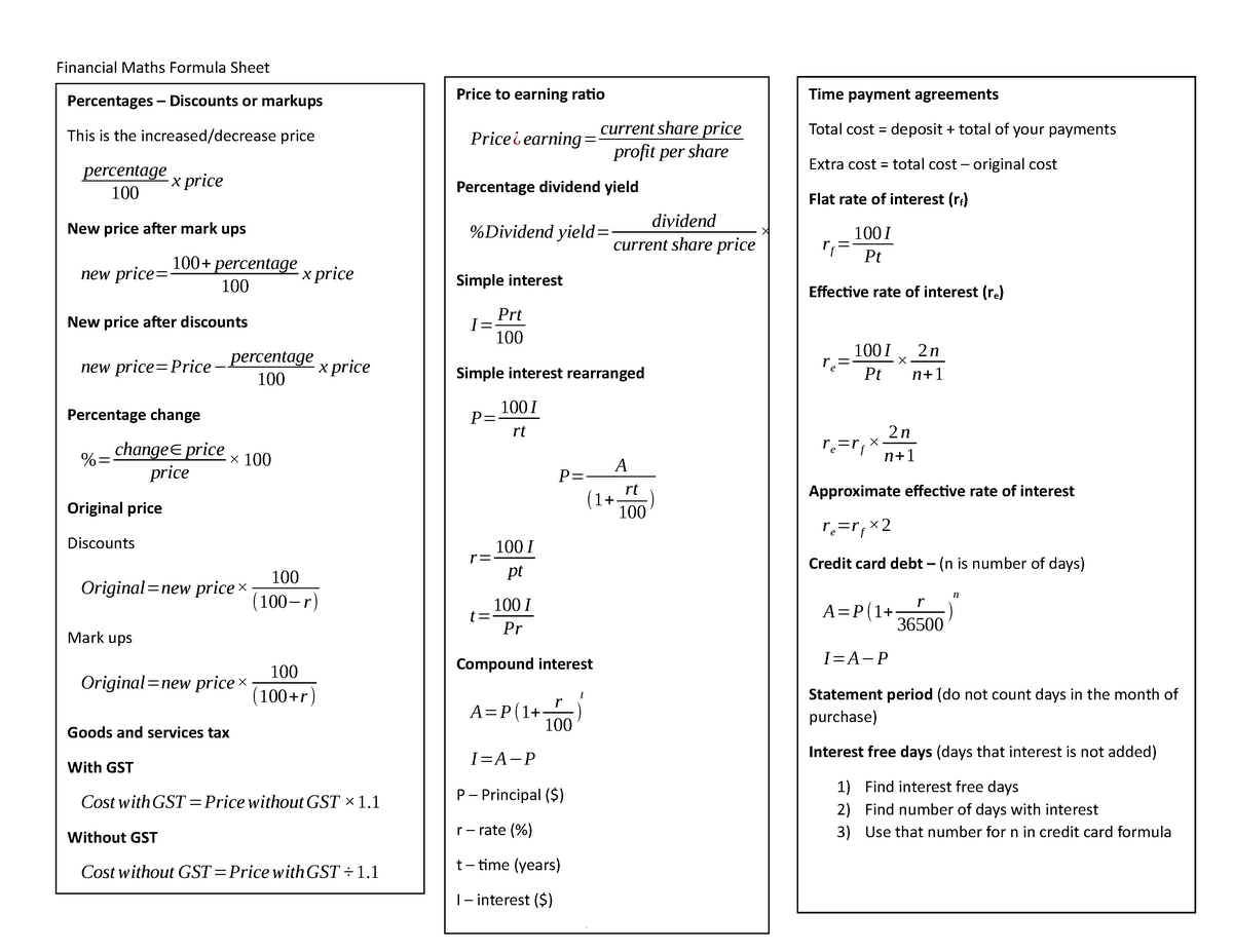 year-11-financial-maths-formula-sheet-year-11-unit-2-vce-studocu