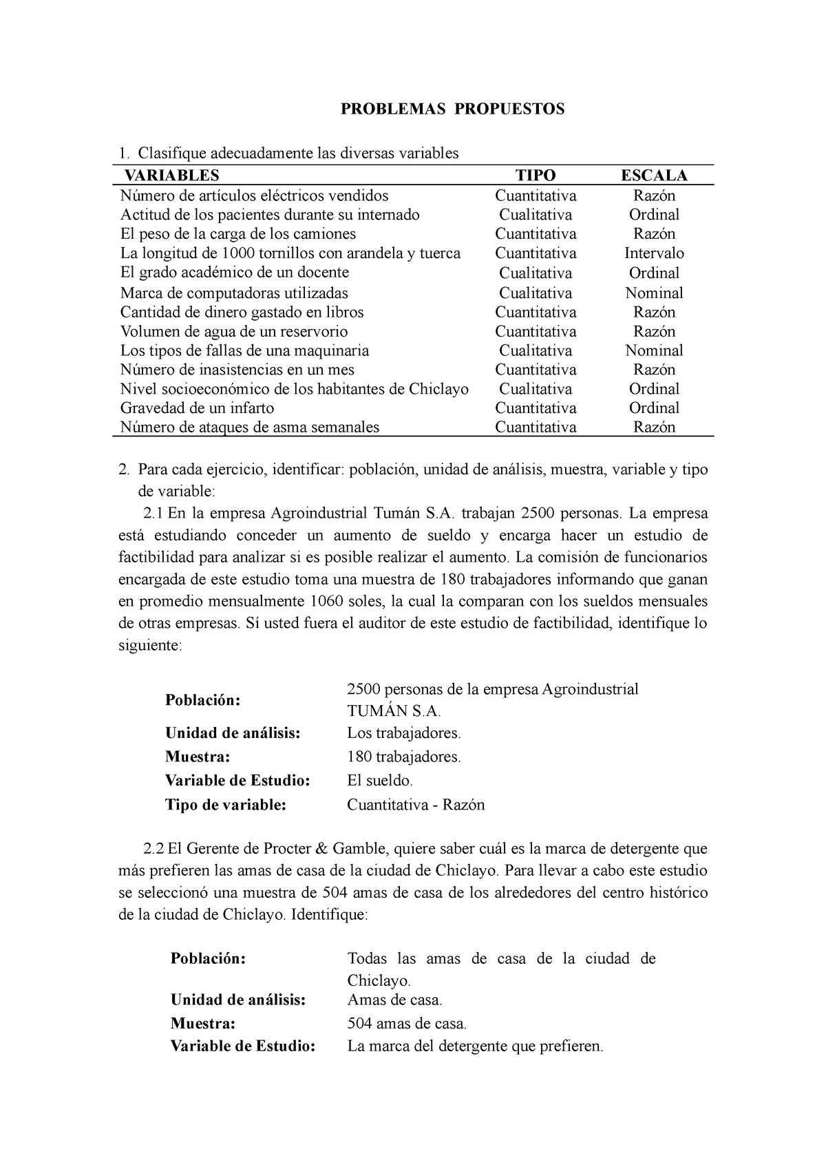 Problemas Resueltos - Ejercicio Resuelto De Estadistica - PROBLEMAS ...