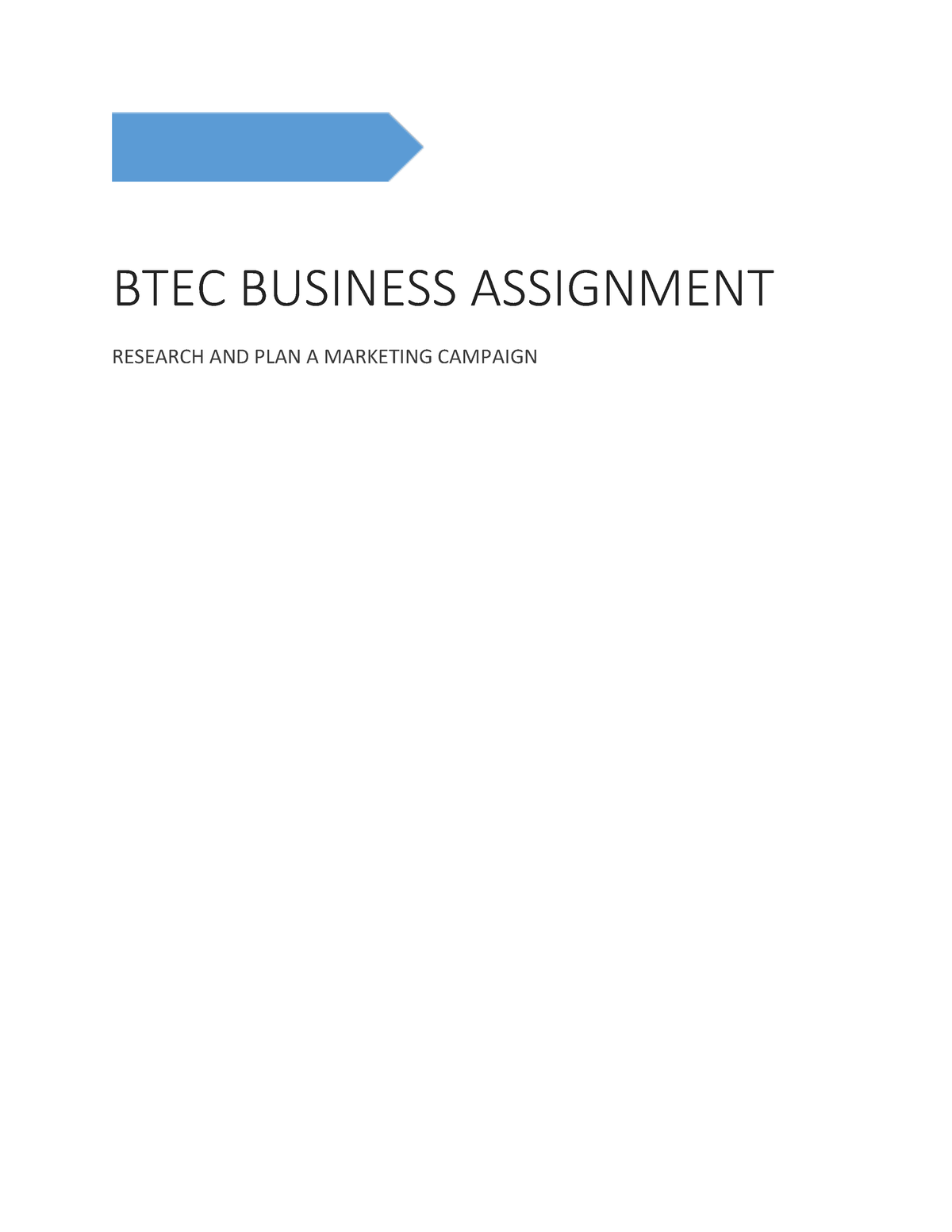 unit 23 assignment 2 btec business